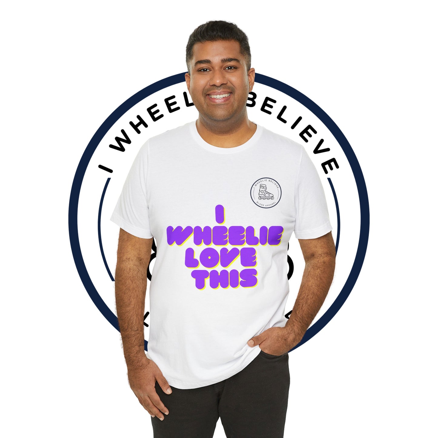 I Wheelie Love This Unisex Jersey Short Sleeve Tee