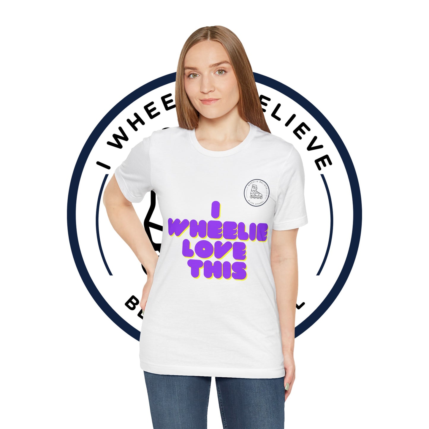 I Wheelie Love This Unisex Jersey Short Sleeve Tee