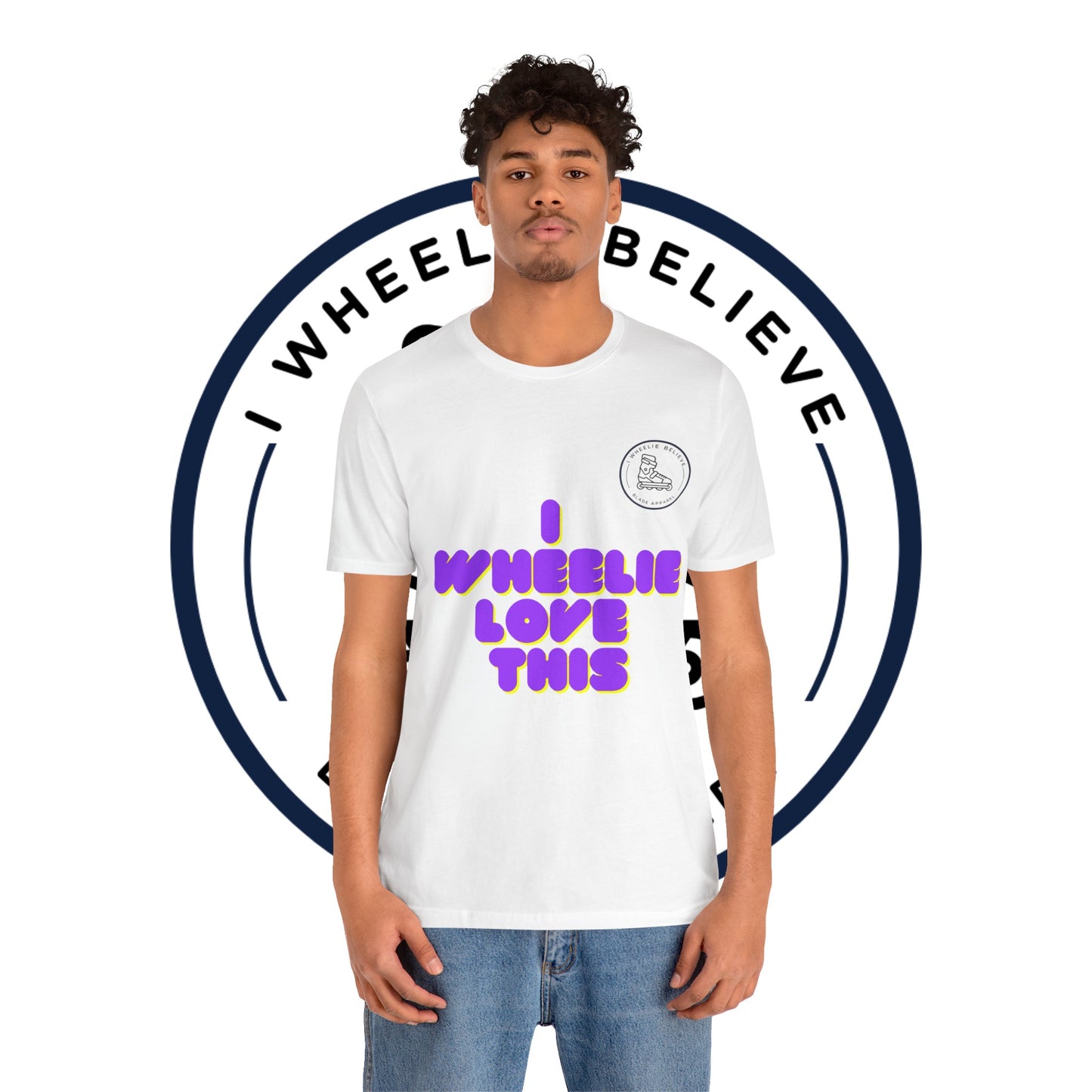 I Wheelie Love This Unisex Jersey Short Sleeve Tee